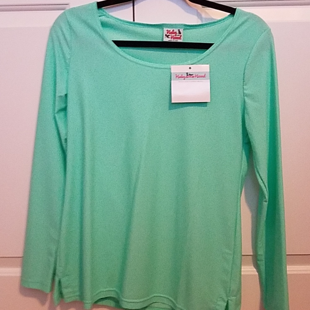 Haley And The Hound Scoop Neck Top
